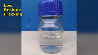 Hydraulische Bruchflüssigkeit mit geringen Rückständen